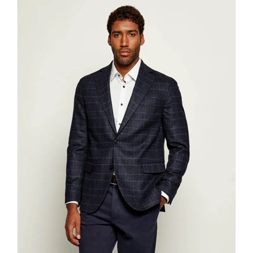 Oscar Jacobson Wełniana marynarka Fogerty | Regular Fit ze sklepu Gomez Fashion Store w kategorii Marynarki męskie - zdjęcie 186132666
