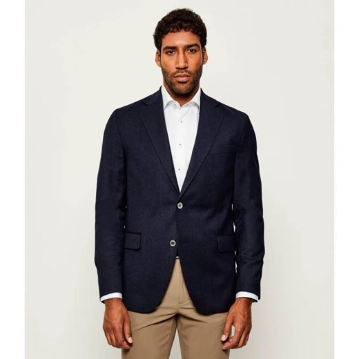 Oscar Jacobson Wełniana marynarka Fogerty | Regular Fit ze sklepu Gomez Fashion Store w kategorii Marynarki męskie - zdjęcie 186132667