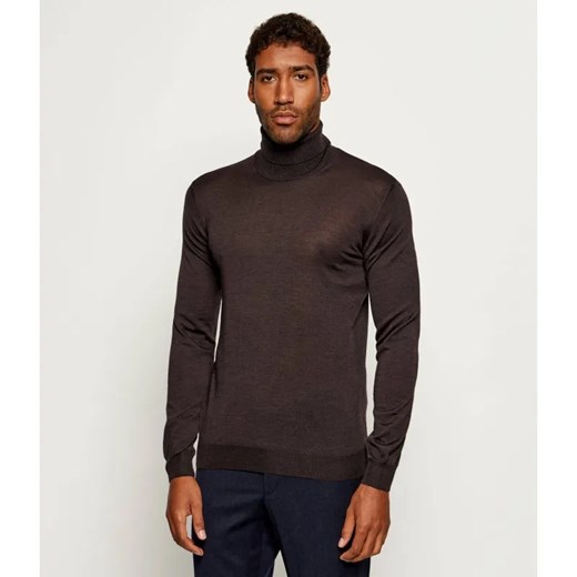 Oscar Jacobson Wełniany golf Marcel | Regular Fit ze sklepu Gomez Fashion Store w kategorii Swetry męskie - zdjęcie 186132677