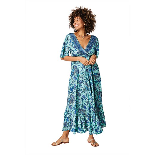 Aller Simplement Sukienka w kolorze turkusowo-niebieskim ze sklepu Limango Polska w kategorii Sukienki - zdjęcie 186133695