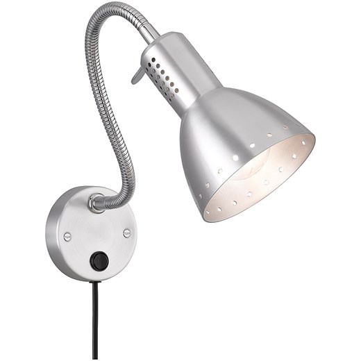 FISCHER & HONSEL Lampa ścienna w kolorze srebrnym - Ø 12 cm - id: 7735938 - marki Fischer Honsel - 186133955 FISCHER & HONSEL Lampa ścienna w kolorze srebrnym - Ø 12 cm ze sklepu Limango Polska w kategorii Oświetlenie - zdjęcie 186133955