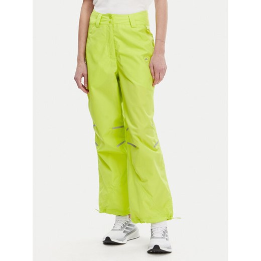 adidas by Stella McCartney Spodnie dresowe Woven JG5783 Zielony Loose Fit ze sklepu MODIVO w kategorii Spodnie damskie - zdjęcie 186136549