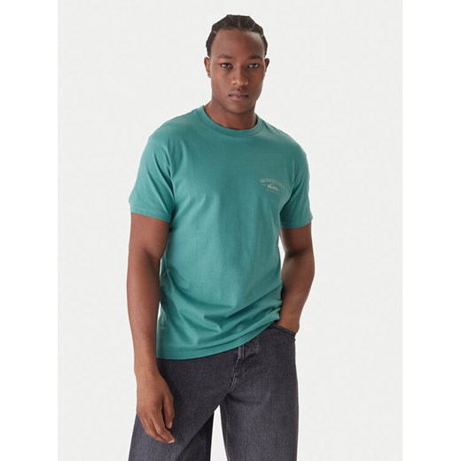 Quiksilver T-Shirt Anchor EQYZT08178 Zielony Regular Fit ze sklepu MODIVO w kategorii T-shirty męskie - zdjęcie 186136585