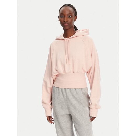 adidas by Stella McCartney Bluza JJ4161 Różowy Loose Fit ze sklepu MODIVO w kategorii Bluzy damskie - zdjęcie 186136639