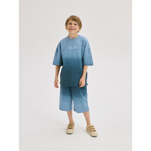 Reserved - Bawełniany komplet - niebieski ze sklepu Reserved w kategorii Komplety chłopięce - zdjęcie 186138528