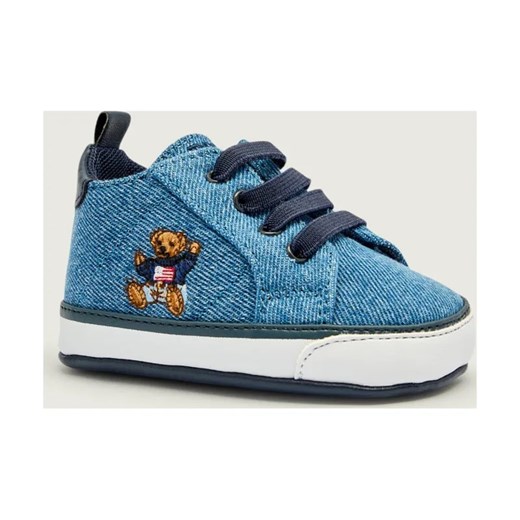 POLO RALPH LAUREN Niechodki QUILTON BEAR GORE HI LAYETTE | denim ze sklepu Gomez Fashion Store w kategorii Buciki niemowlęce - zdjęcie 186139376