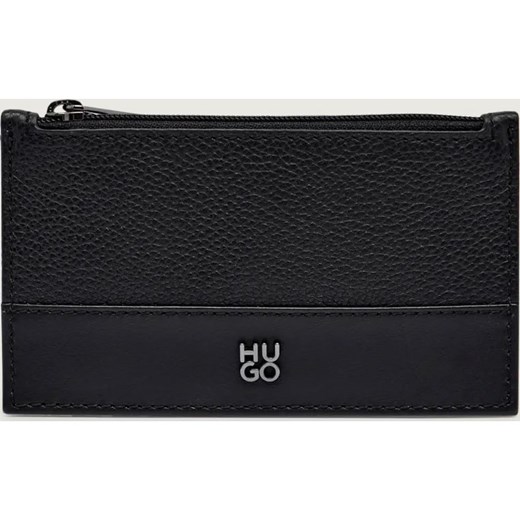 HUGO Skórzane etui na karty Quantic_Zip ze sklepu Gomez Fashion Store w kategorii Etui - zdjęcie 186139446