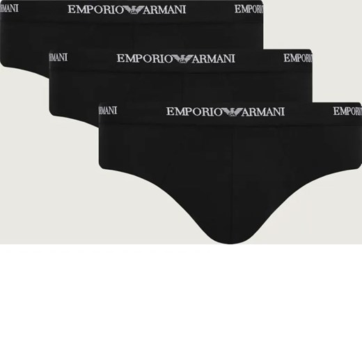 Emporio Armani Slipy 3-pack ze sklepu Gomez Fashion Store w kategorii Majtki męskie - zdjęcie 186139486