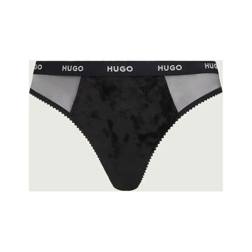 Hugo Bodywear Koronkowe stringi SL DESIGN ze sklepu Gomez Fashion Store w kategorii Majtki damskie - zdjęcie 186140627