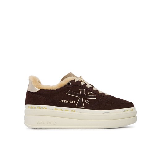 Premiata Sneakersy MICOL VAR 7894M Brązowy ze sklepu MODIVO w kategorii Buty sportowe damskie - zdjęcie 186140777