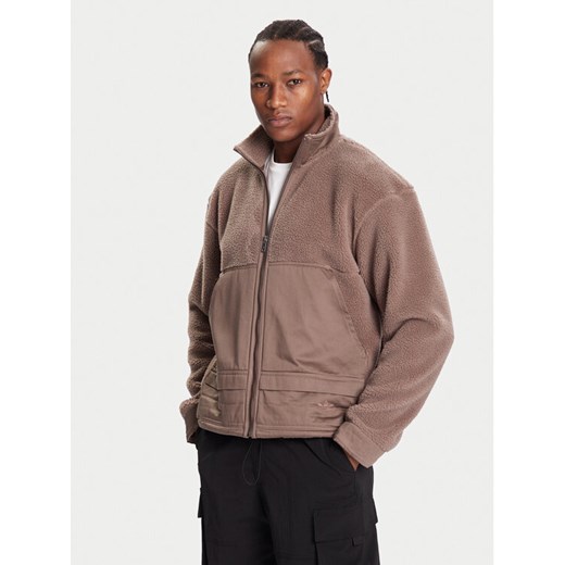 adidas Polar Premium Essentials JW3510 Brązowy Loose Fit M MODIVO