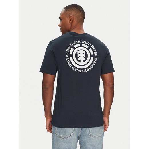 Element T-Shirt ELYZT00490 Granatowy Regular Fit ze sklepu MODIVO w kategorii T-shirty męskie - zdjęcie 186140827