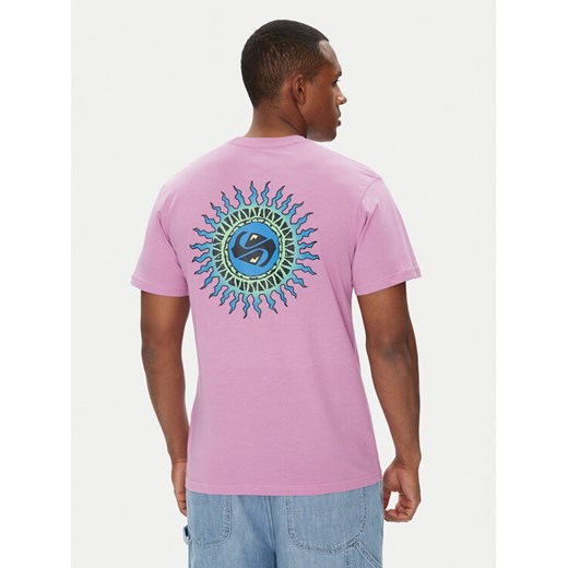 Quiksilver T-Shirt Ev Beach Blast EQYZT08046 Fioletowy Regular Fit ze sklepu MODIVO w kategorii T-shirty męskie - zdjęcie 186140875