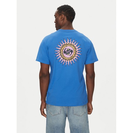 Quiksilver T-Shirt EQYZT08046 Niebieski Regular Fit ze sklepu MODIVO w kategorii T-shirty męskie - zdjęcie 186140888