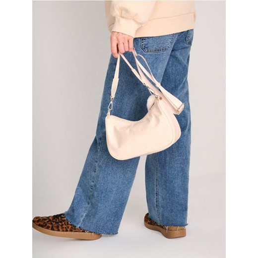 Sinsay - Torebka - kremowy ze sklepu Sinsay w kategorii Listonoszki - zdjęcie 186143406