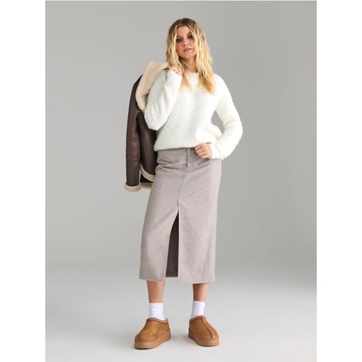 Sinsay - Spódnica midi - wielobarwny Sinsay XXL Sinsay