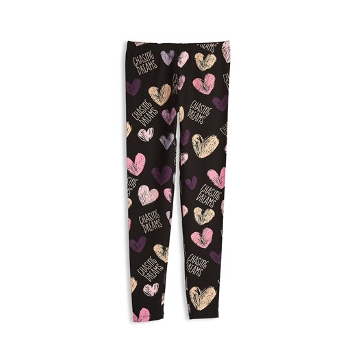 GATE Bawełniane legginsy z nadrukiem 6Y Gate 6Y gateshop wyprzedaż