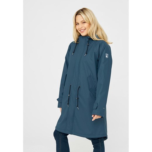 Derbe Płaszcz przejściowy w kolorze granatowym ze sklepu Limango Polska w kategorii Płaszcze damskie - zdjęcie 186144035