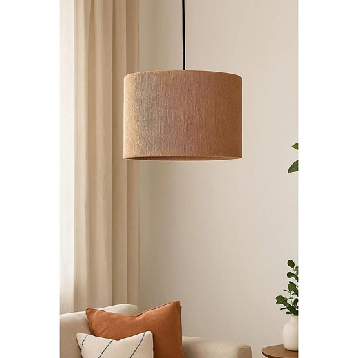 ABERTO DESIGN Lampa wisząca w kolorze beżowym - wys. 60 x Ø 30 cm ze sklepu Limango Polska w kategorii Oświetlenie - zdjęcie 186144266