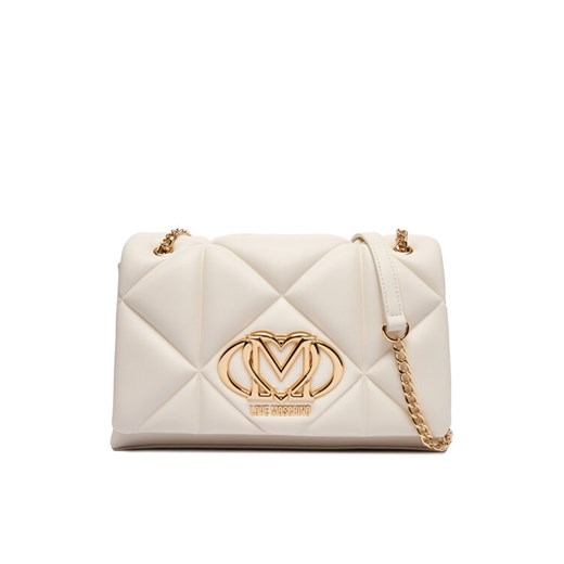 Torebka LOVE MOSCHINO JC4041PP0NLC0110 Écru - id: 8059987908573 - marki Love Moschino - 186144628 Torebka LOVE MOSCHINO JC4041PP0NLC0110 Écru ze sklepu eobuwie.pl w kategorii Torebki damskie - zdjęcie 186144628