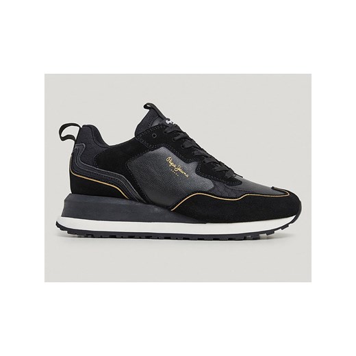 Pepe Jeans FOOTWEAR Sneakersy &quot;Blur Supra&quot; w kolorze czarnym ze sklepu Limango Polska w kategorii Buty sportowe damskie - zdjęcie 186146436