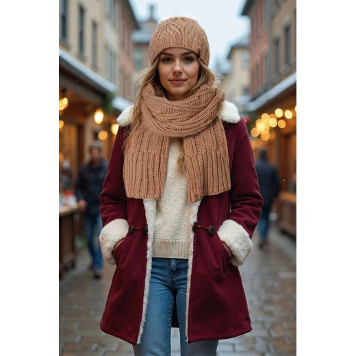 Czapka Vivisence 70112 beżowy Vivisence UNI kontri.pl