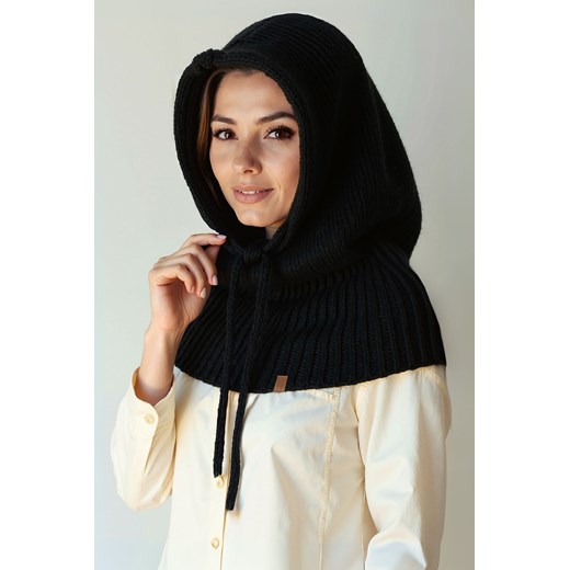 Kaptur balaclava Vivisence 70110 czarny - id: 38910 - marki Vivisence - 186147269 Kaptur balaclava Vivisence 70110 czarny ze sklepu kontri.pl w kategorii Czapki zimowe damskie - zdjęcie 186147269