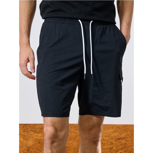 Sinsay - Szorty sportowe - czarny ze sklepu Sinsay w kategorii Spodenki męskie - zdjęcie 186149187