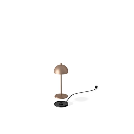 Lampka LED z akumulatorem restauracyjna FIORE MICRO w kolorze szczotkowanego brązu 6 sztuk/komplet ze sklepu Lysne w kategorii Lampy stołowe - zdjęcie 186149406