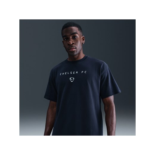 Męski T-shirt piłkarski Nike Total 90 Chelsea F.C. - Niebieski ze sklepu Nike poland w kategorii T-shirty męskie - zdjęcie 186149716