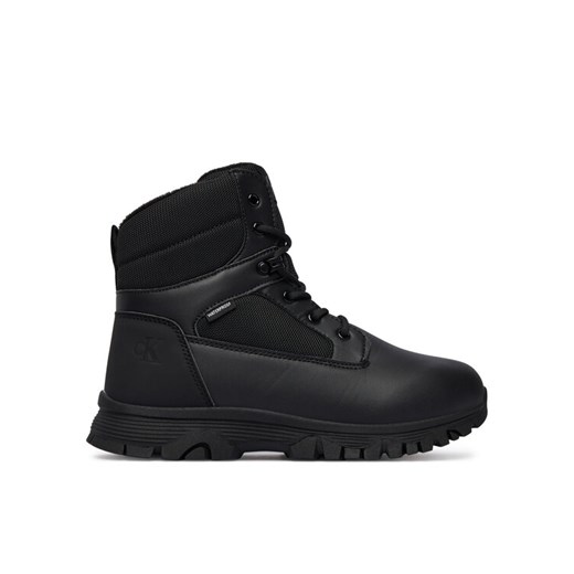 Śniegowce Calvin Klein Lace-Up Bootie V3X5-83190-1485 D Czarny ze sklepu eobuwie.pl w kategorii Buty zimowe dziecięce - zdjęcie 186149778