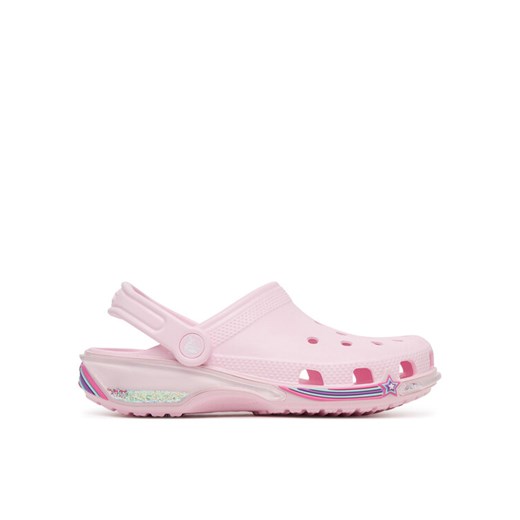 Klapki Crocs Star Sparkle Shaker Clog 211609 Różowy ze sklepu eobuwie.pl w kategorii Klapki dziecięce - zdjęcie 186149817
