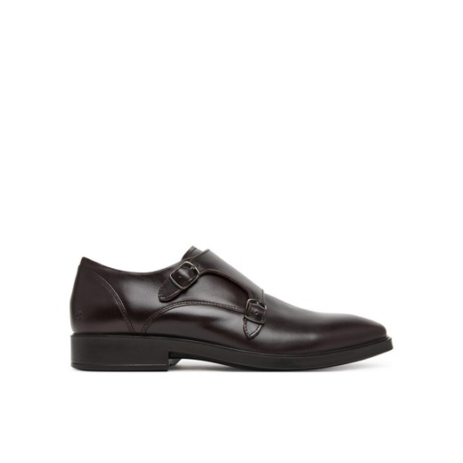 Półbuty ECCO Milan Double Monk-Strap 52333401072 Brązowy ze sklepu eobuwie.pl w kategorii Buty eleganckie męskie - zdjęcie 186149836
