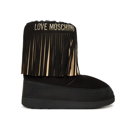 Śniegowce LOVE MOSCHINO JA24462G0NISN00A Czarny ze sklepu eobuwie.pl w kategorii Śniegowce damskie - zdjęcie 186149898