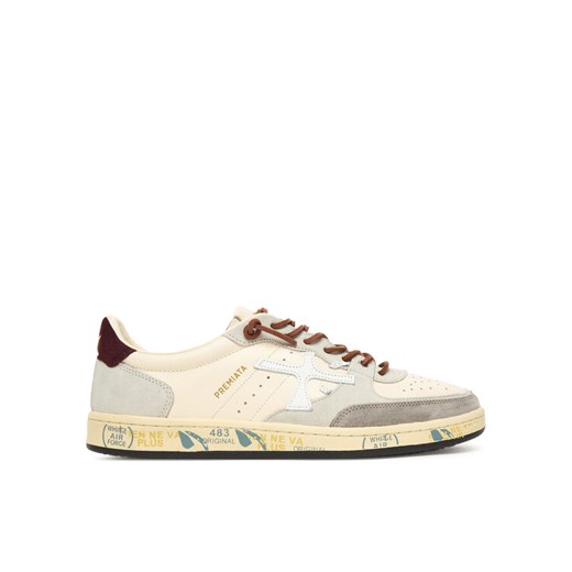 Sneakersy Premiata BSKT CLAY VAR 7616 Biały ze sklepu eobuwie.pl w kategorii Buty sportowe męskie - zdjęcie 186149908