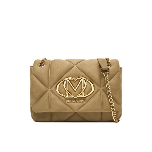 Torebka LOVE MOSCHINO JC4314PP0NKE0105 Beżowy ze sklepu eobuwie.pl w kategorii Torebki damskie - zdjęcie 186149928