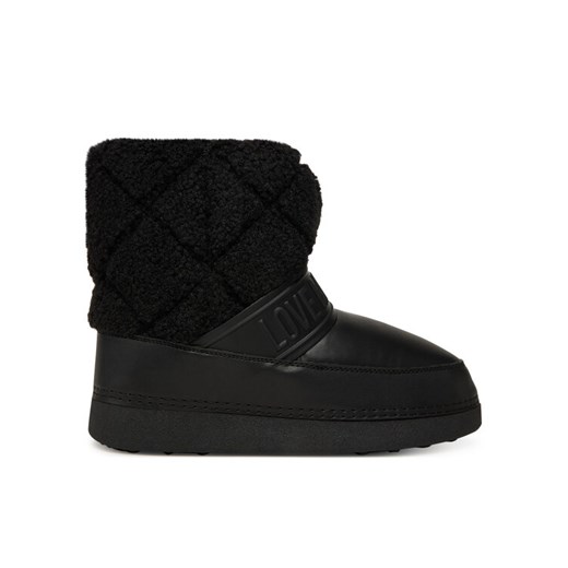 Śniegowce LOVE MOSCHINO JA24412G0NISJ00A Czarny ze sklepu eobuwie.pl w kategorii Śniegowce damskie - zdjęcie 186149967