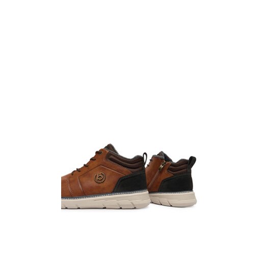 Trzewiki Bugatti 331-AP030-5055 Brązowy Bugatti 45 eobuwie.pl