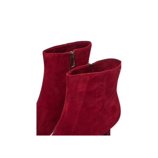 Botki Tamaris 1-25358-45 Czerwony Tamaris 40 eobuwie.pl