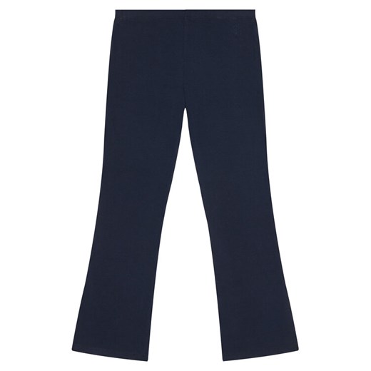 United Colors Of Benetton Legginsy 3DKECF037 Granatowy Flare Fit ze sklepu MODIVO w kategorii Spodnie dziewczęce - zdjęcie 186151199