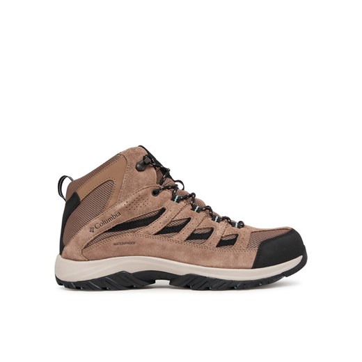 Columbia Trekkingi Crestwood Mid Waterproof 2100641 Brązowy ze sklepu MODIVO w kategorii Buty trekkingowe męskie - zdjęcie 186151207