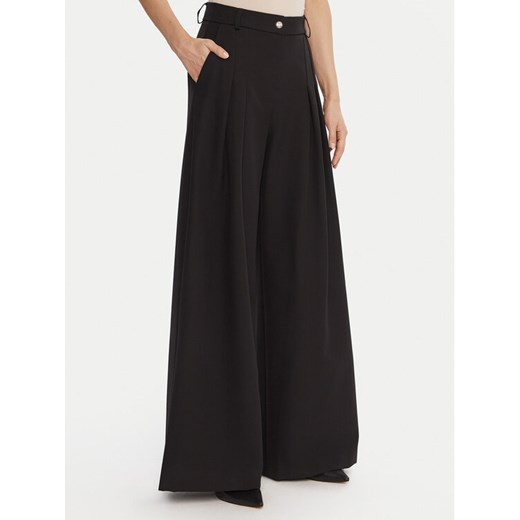Maryley Spodnie materiałowe 25IB579/43NE Czarny Regular Fit ze sklepu MODIVO w kategorii Spodnie damskie - zdjęcie 186151236