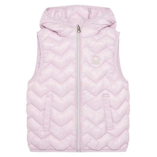 United Colors Of Benetton Kamizelka 21INCJ00Q Fioletowy Regular Fit ze sklepu MODIVO w kategorii Kamizelki dziewczęce - zdjęcie 186151368