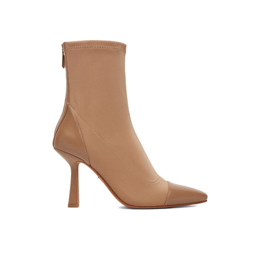 Nine West Botki CEO-NOURA-01 Beżowy ze sklepu MODIVO w kategorii Botki - zdjęcie 186151375