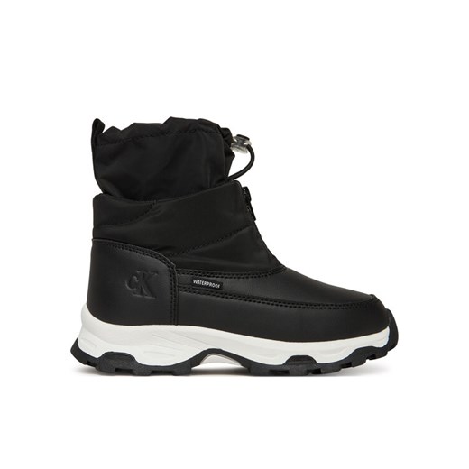 Calvin Klein Śniegowce Snow Boot V3X5-83193-1474 S Czarny ze sklepu MODIVO w kategorii Buty zimowe dziecięce - zdjęcie 186151379