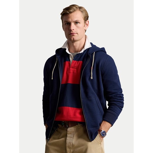 Polo Ralph Lauren Bluza 710813297004 Granatowy Regular Fit ze sklepu MODIVO w kategorii Bluzy męskie - zdjęcie 186151448