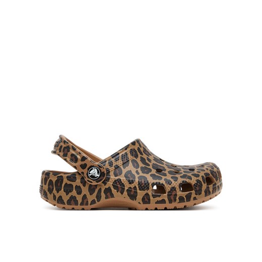 Crocs Klapki Classic Animal Clog 211881 Brązowy ze sklepu MODIVO w kategorii Klapki dziecięce - zdjęcie 186151527