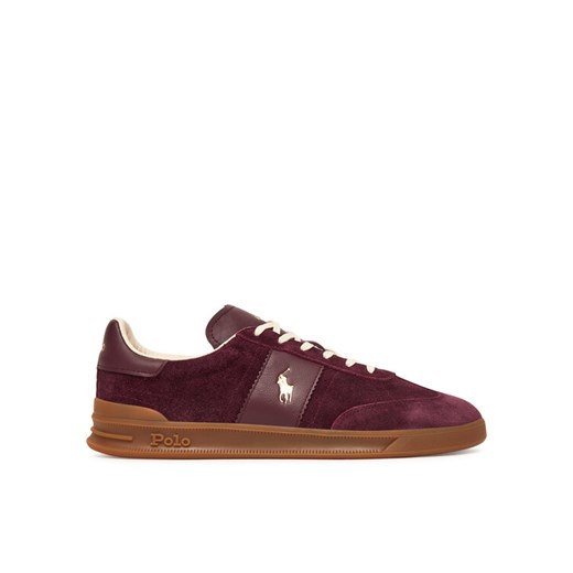 Polo Ralph Lauren Sneakersy 809973707003 Bordowy ze sklepu MODIVO w kategorii Buty sportowe męskie - zdjęcie 186151557