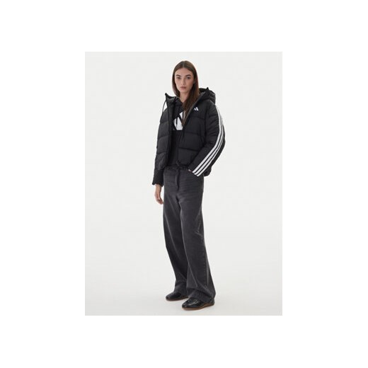 adidas Kurtka puchowa Essentials Climawarm 3-Stripes JW3429 Czarny Loose Fit M MODIVO