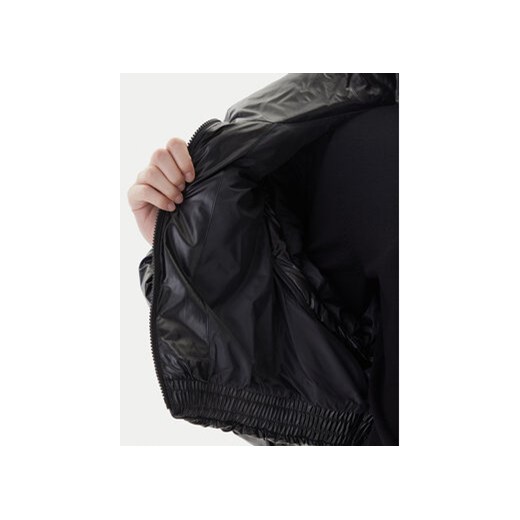 adidas Kurtka zimowa Essentials Glossy 2-In-1 JX2988 Czarny Loose Fit S MODIVO